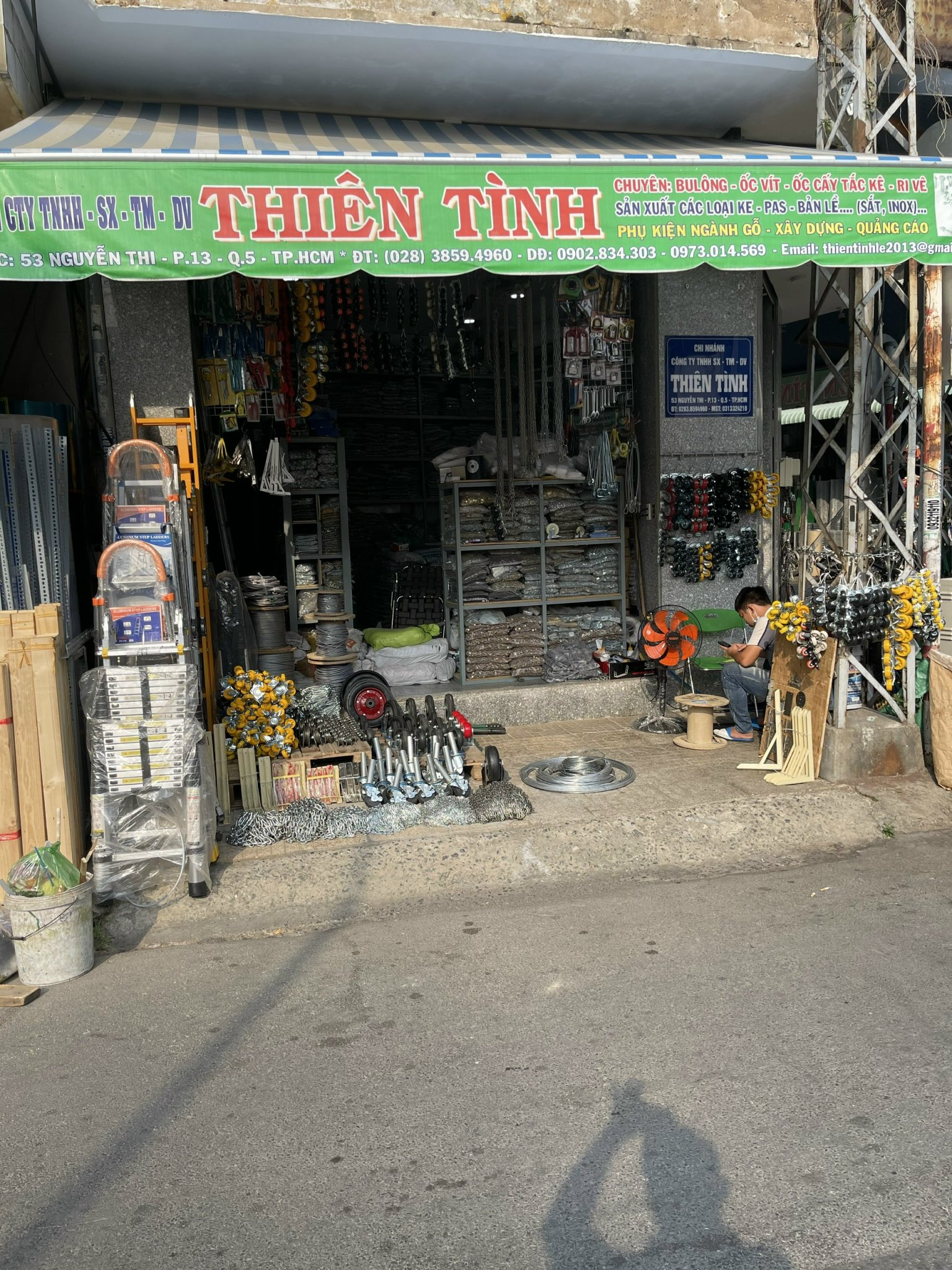 Công ty tnhh sx tm dv Thiên Tình